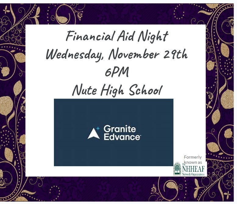 Financial Aid Night Ad