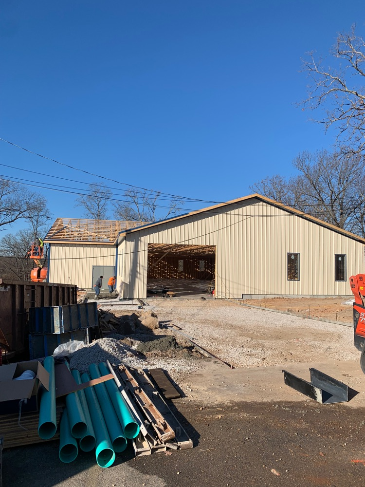 Construction Trades Building Progress