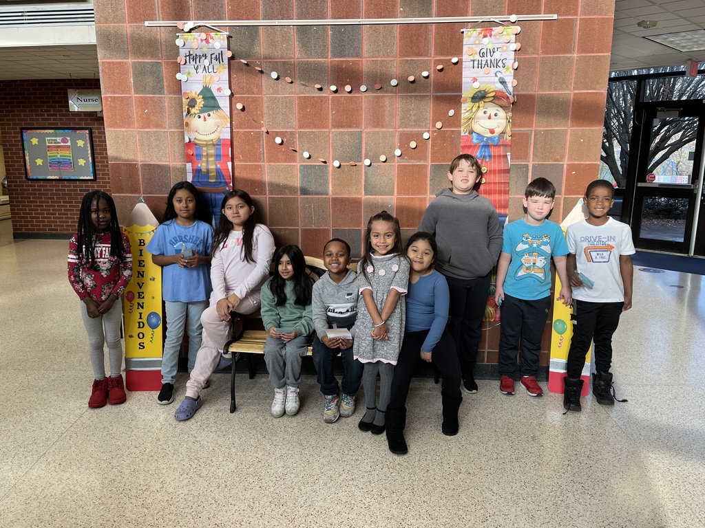 The following students earned 5 PAWS and were rewarded on Tuesday, 11/28. Keep up the PAWTASTIC work.