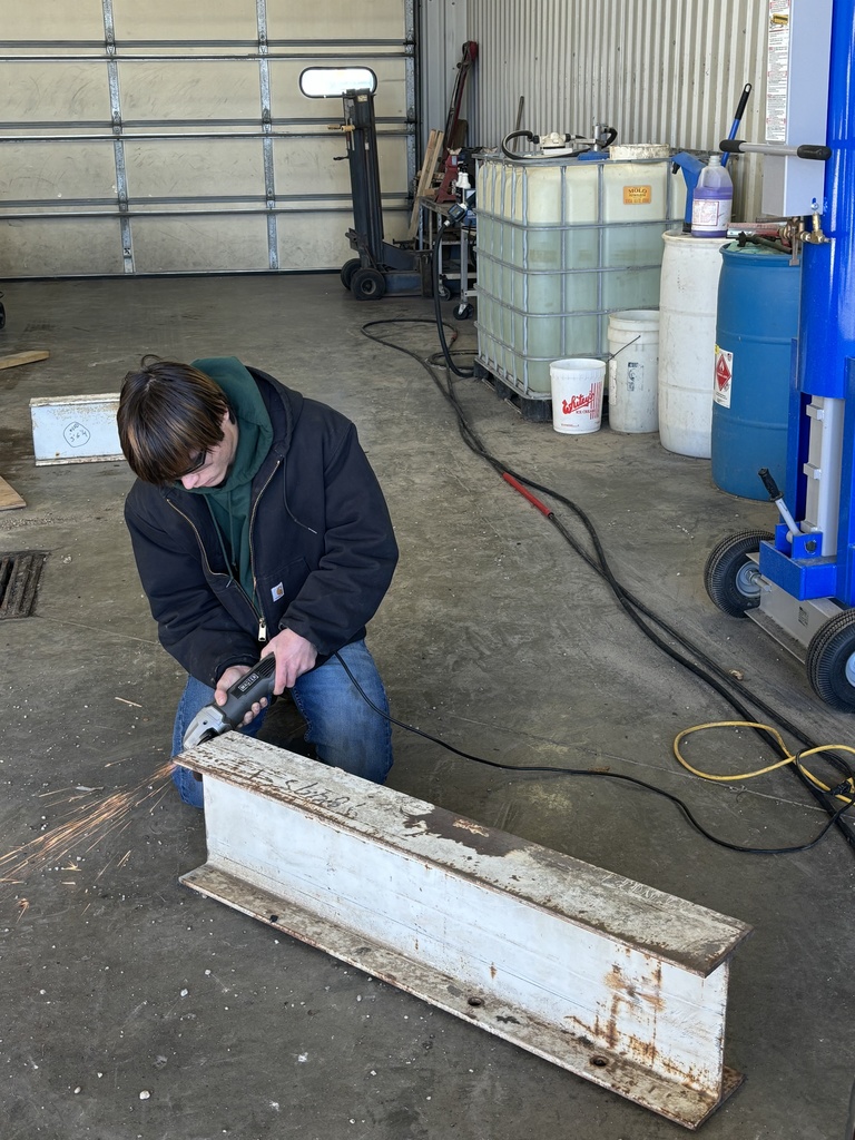 Prepping steel beam