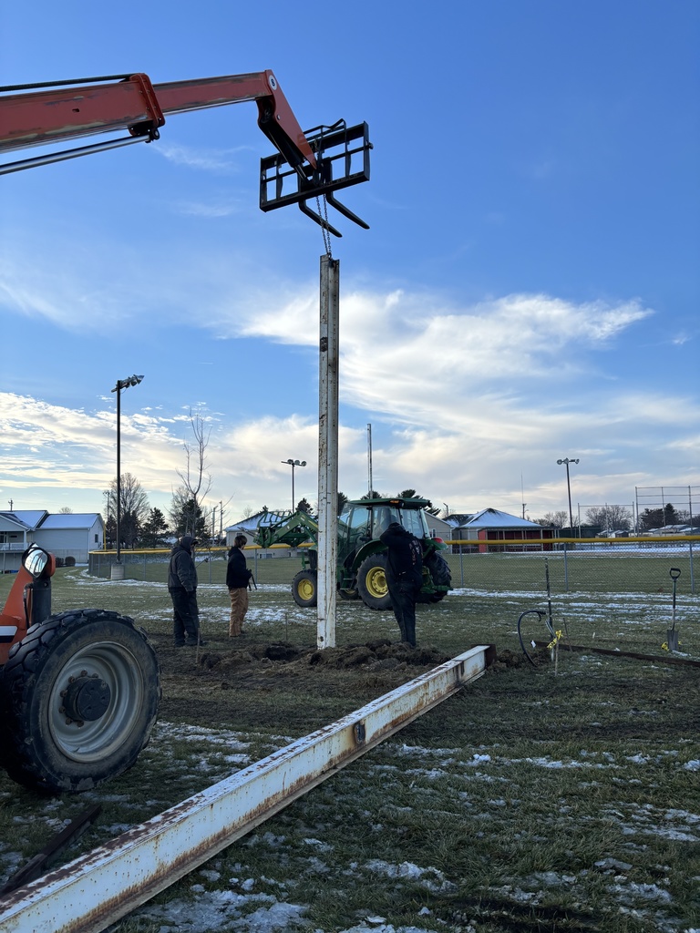 Setting first beam