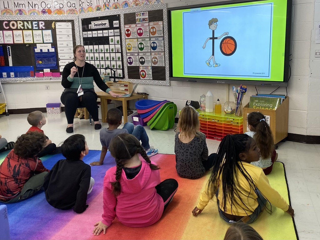 Kindergarten Students at Woodland Primary