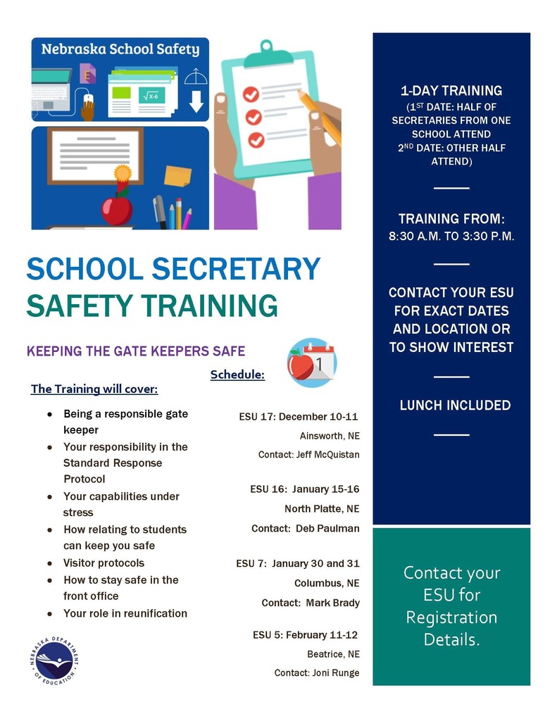 Secretary Safety Training