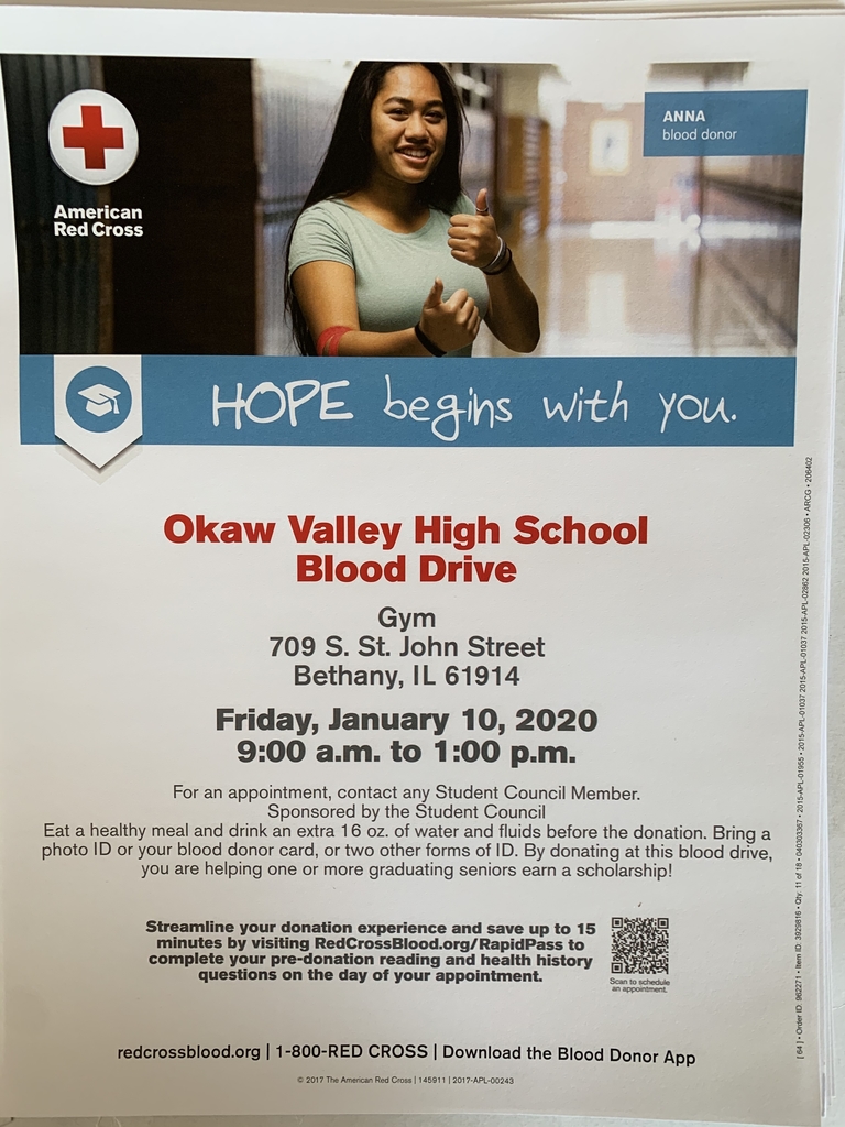 Blood Drive 1-10-20