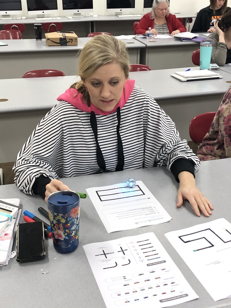 Joni Keith and her Ozobot