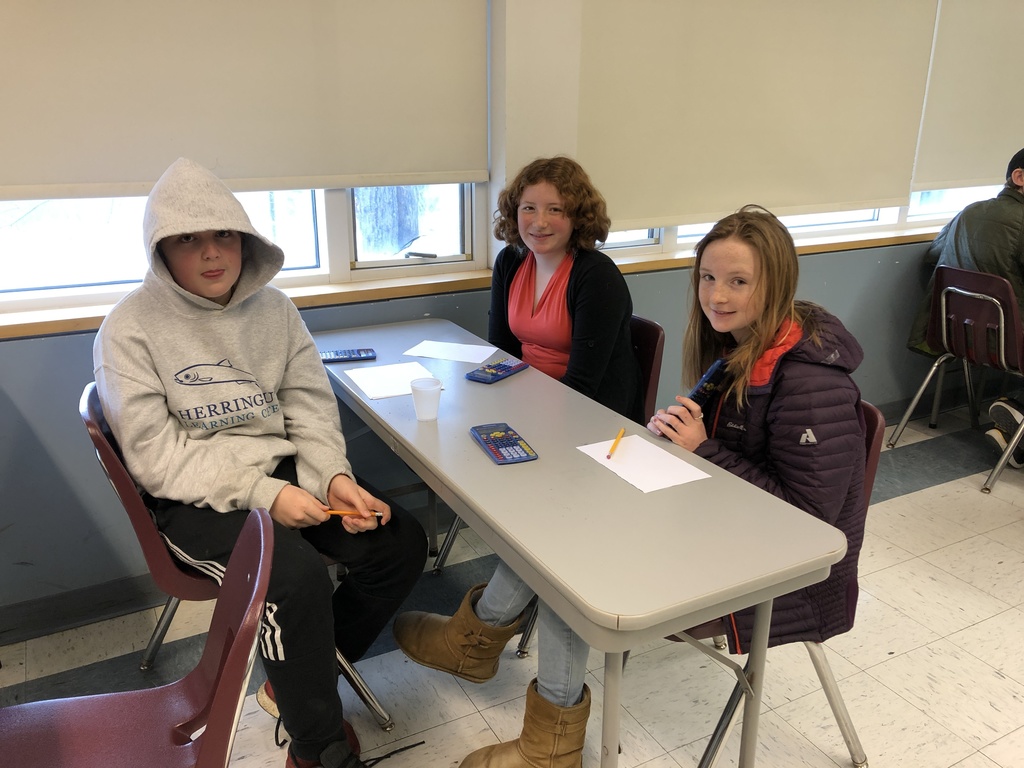 Math team at the Mathcounts competition.