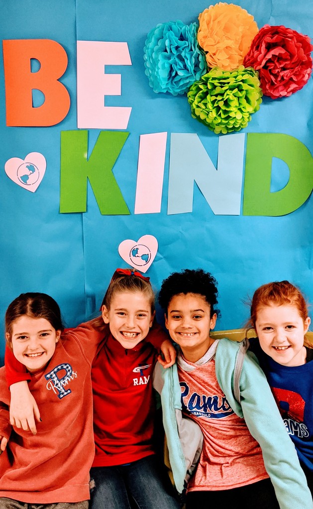 3rd Graders Celebrating Kindness Week