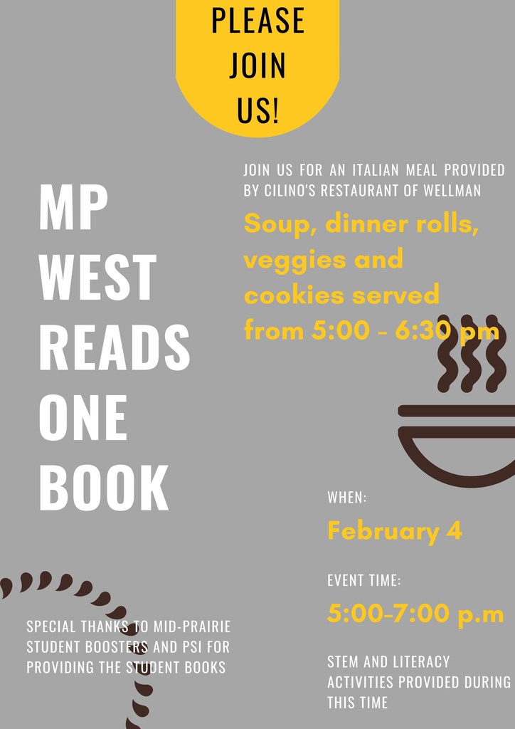MP West Reads One Book