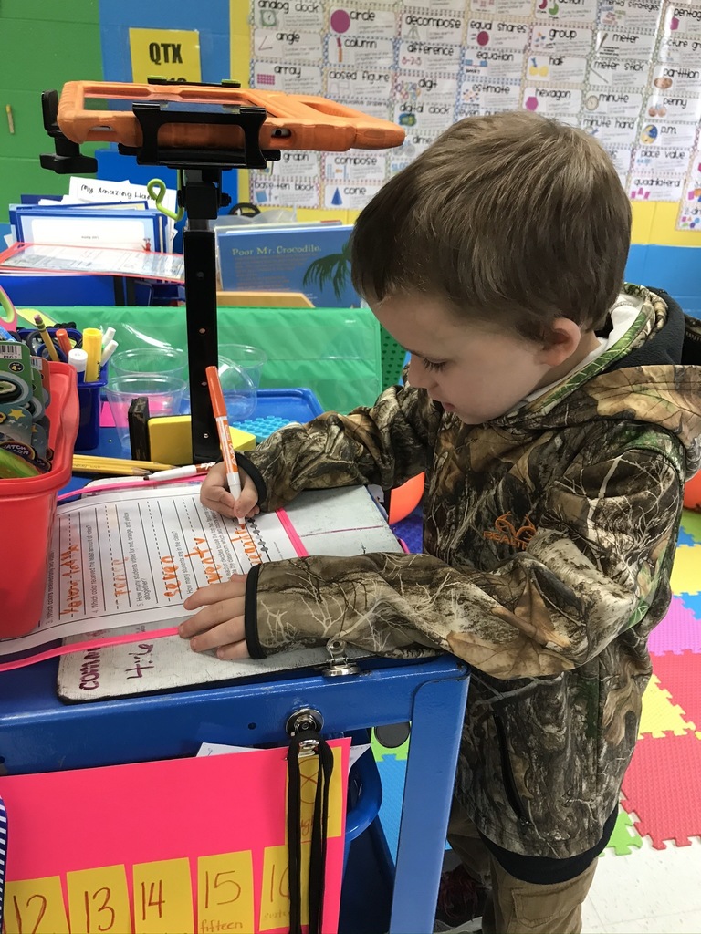 1st Grade students answer information about graphs - guiding student instruction!