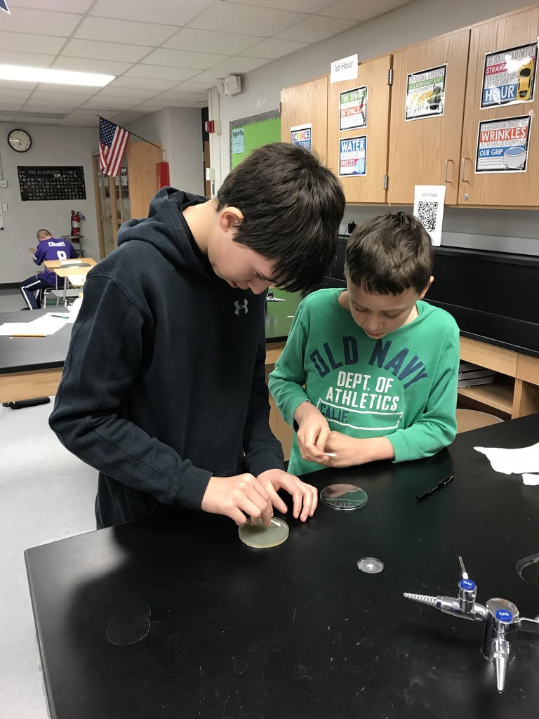 scientists at work