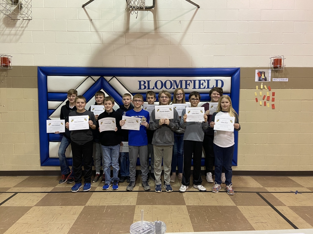 6th grade Spelling Participants!
