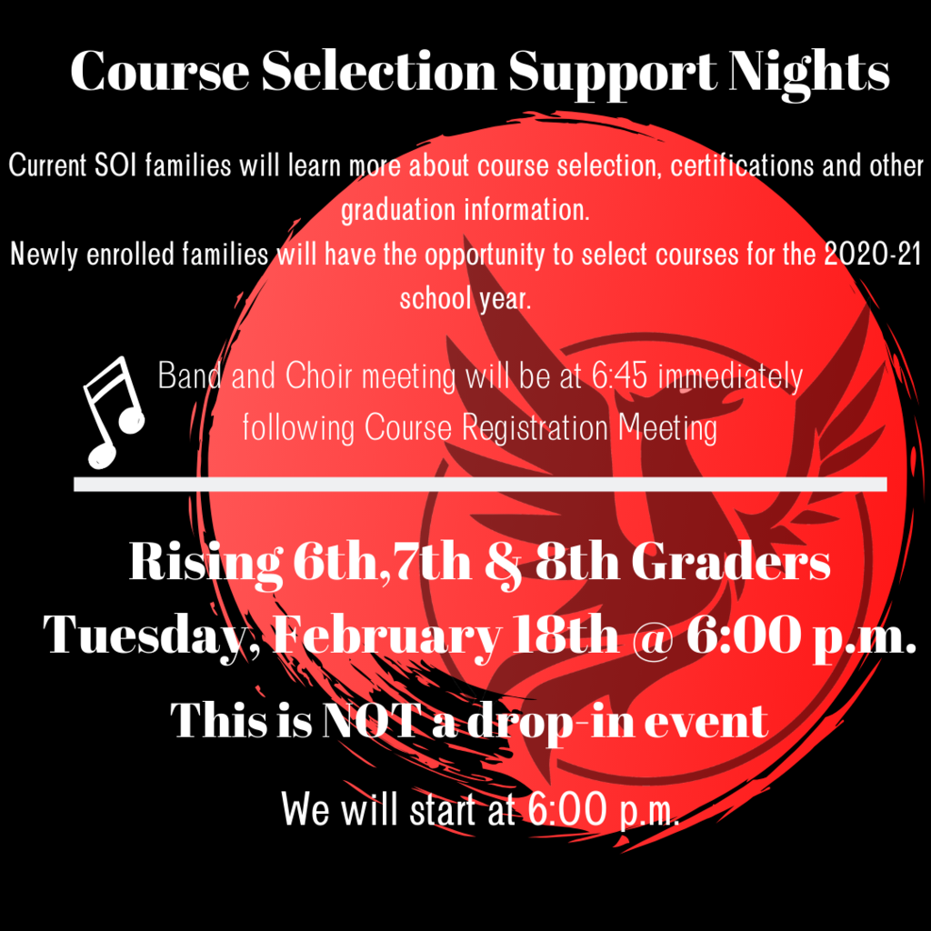 Course Selection Flyer