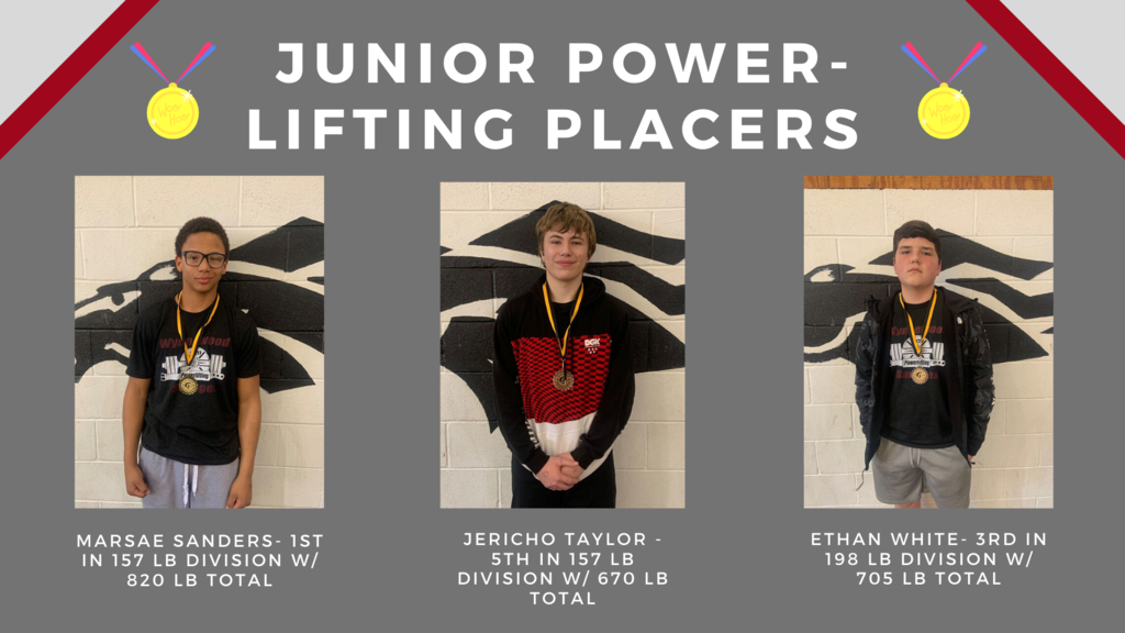 Junior High Powerlifters