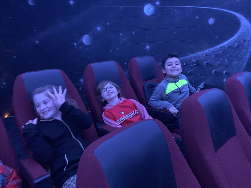 First Graders at the Planetarium
