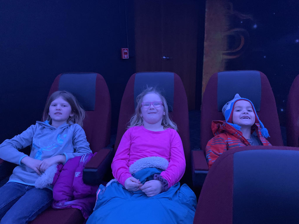 First Graders at the Planetarium