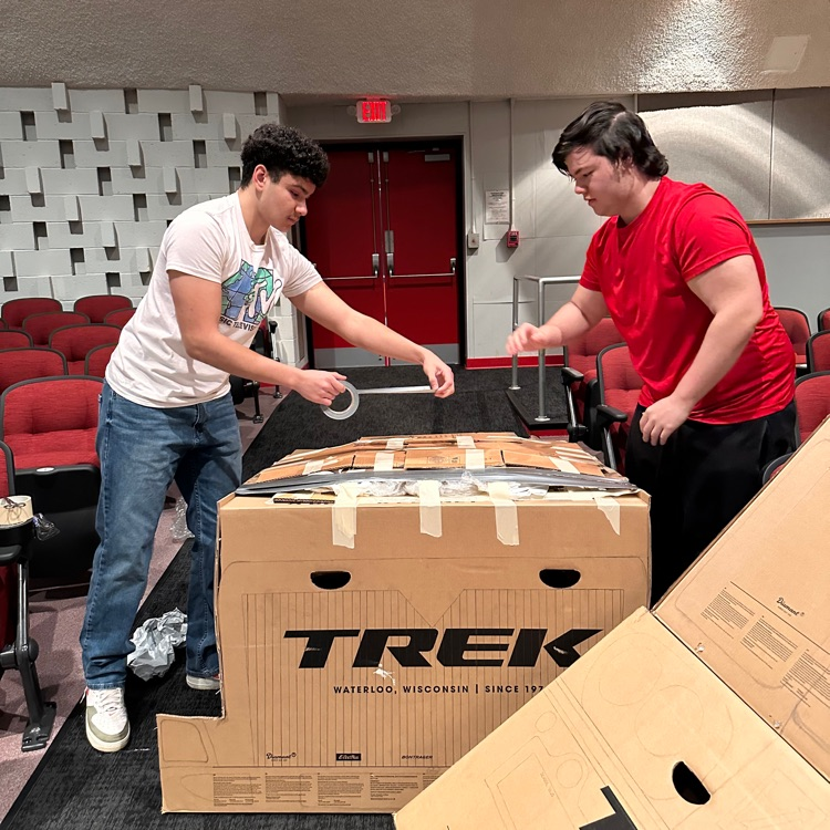repurposing cardboard for a special prop