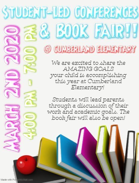 CCES Student-Led Conferences and Book Fair