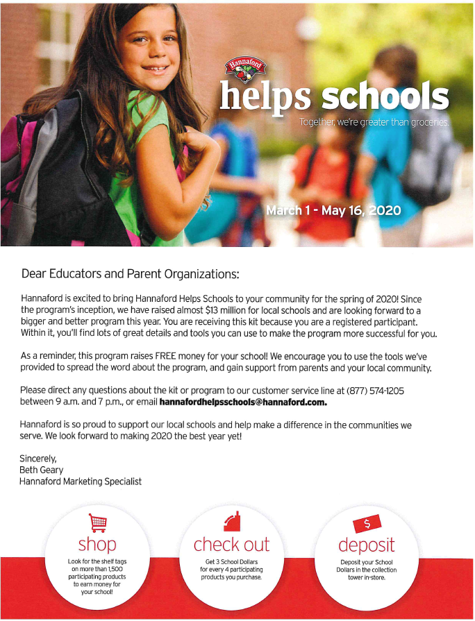 Hannaford Helps Schools