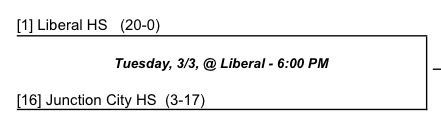 Liberal vs Junction City @ Liberal 6pm