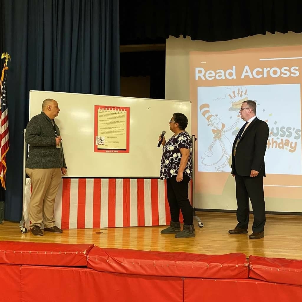 mayoral proclamation to start Read Across America Week 