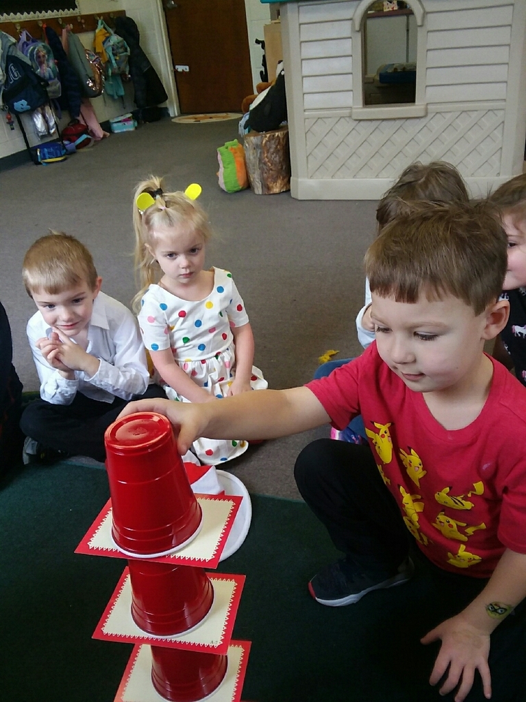 Stacking and balancing hats
