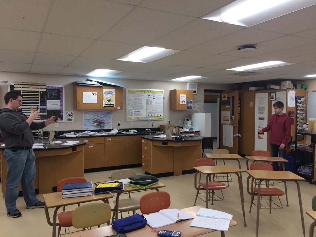 physics lab data collection