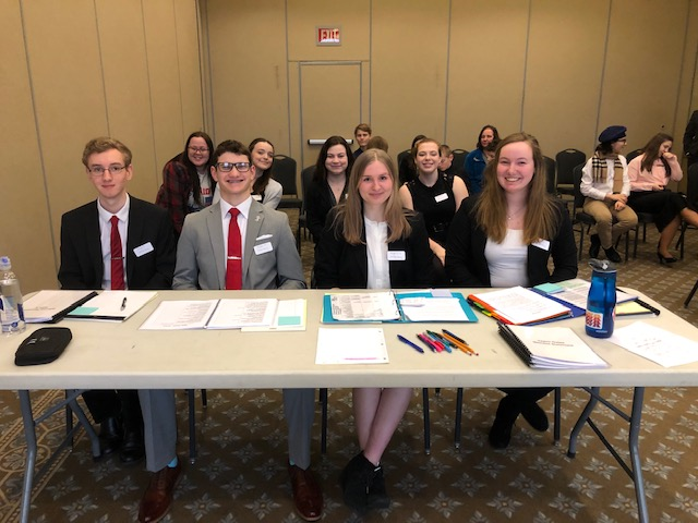 The Mock Trial team won 1 of their trials at Regionals Monday.