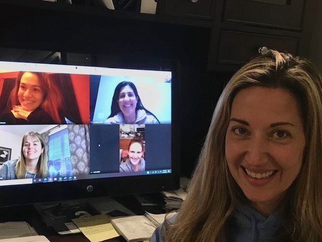 Virtual Planning meeting with 3rd grade teachers