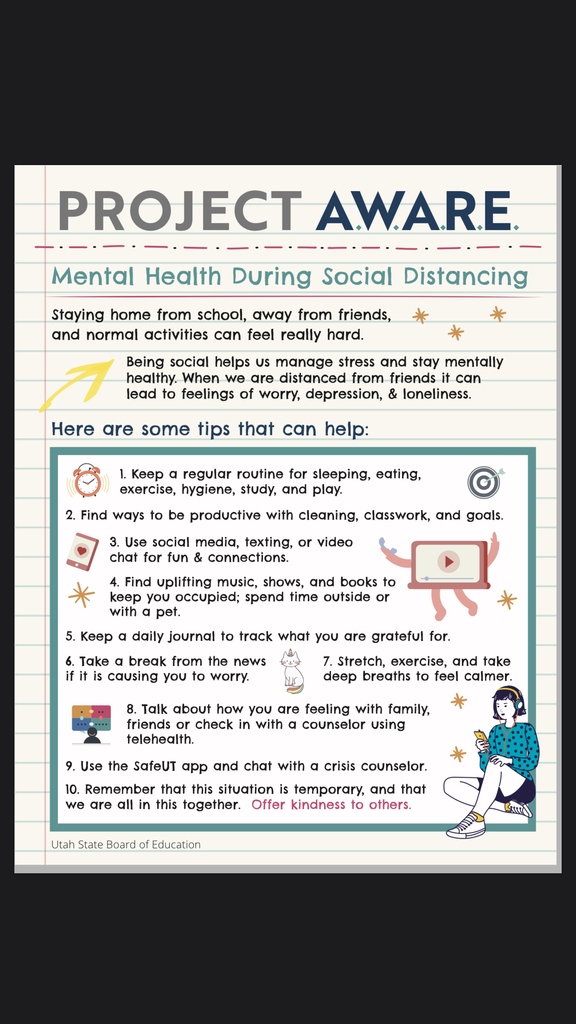 Mental Health and Social Distancing.