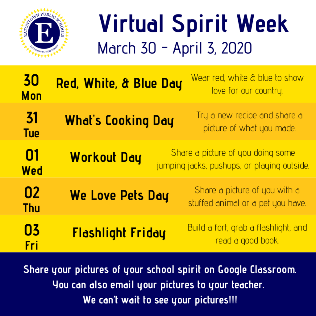 Spirit Week 3-30