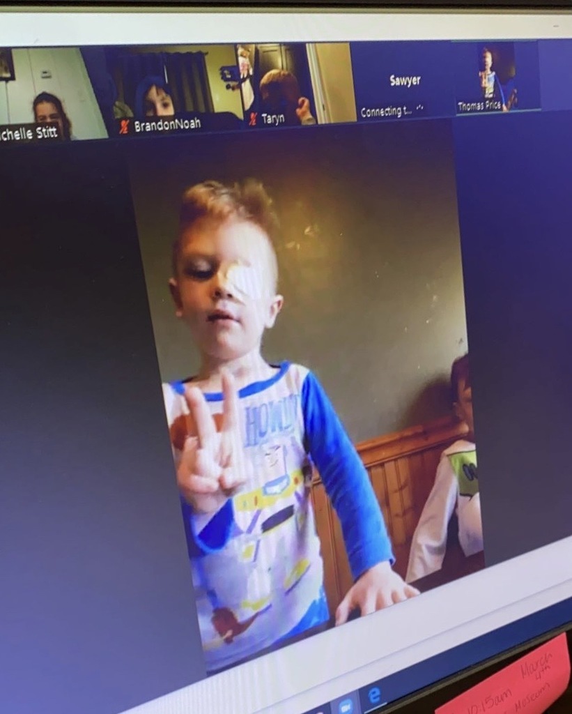 Learning the letter V this week!