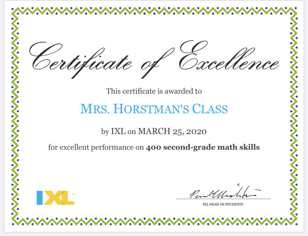 400 milestone for Horstman's class