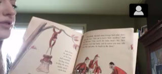 Story Time with Ms. Alexis's 3 year old class!