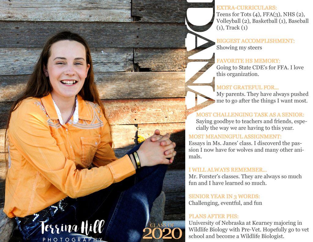 Dana Senior Spotlight