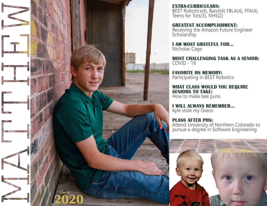 Matthew D's Senior Spotlight