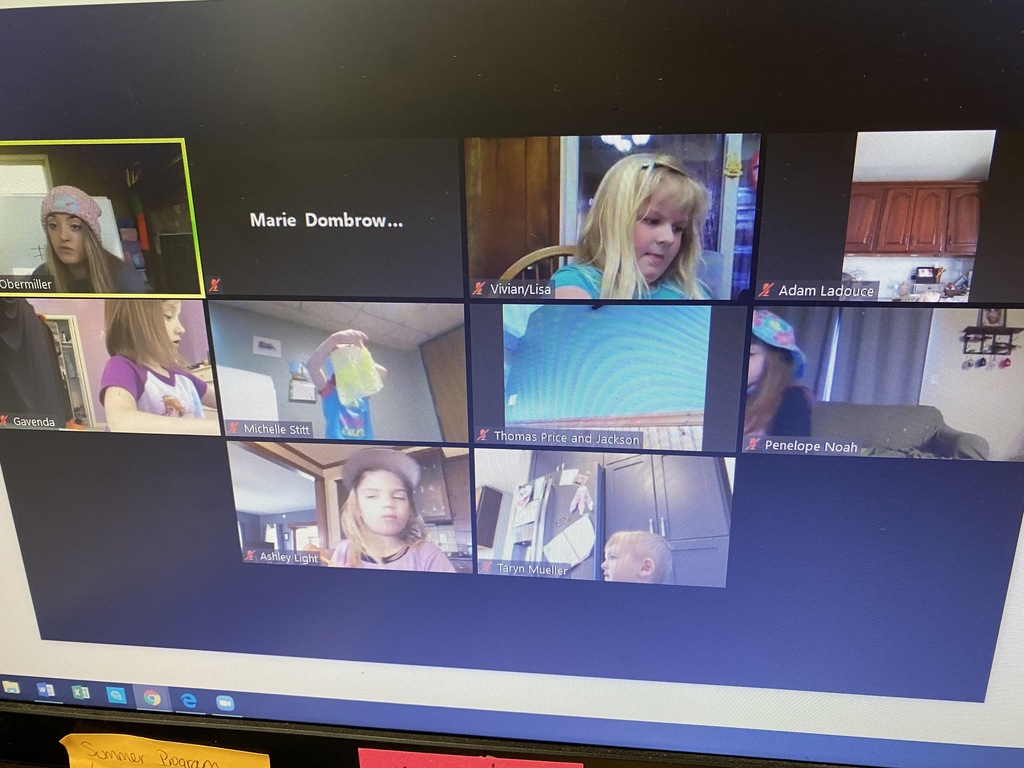 Ms. Alexis's 4 year old's crazy hat day!!