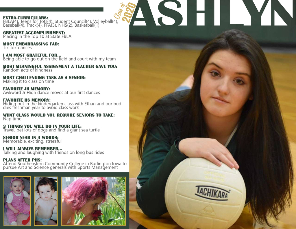 Ashlyn R's Senior Spotlight