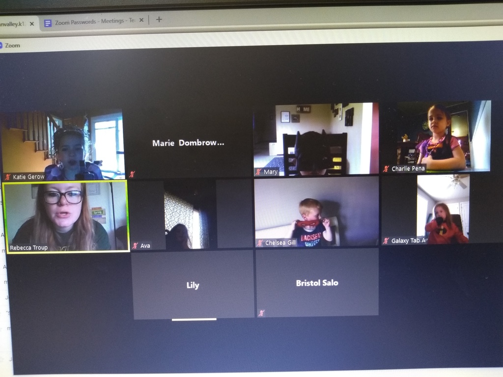 Ms. Rebecca's 3 year old's dress up day!!