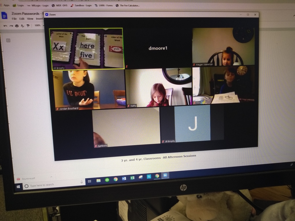 Mrs. Jill's 4 year old's opposite day!!