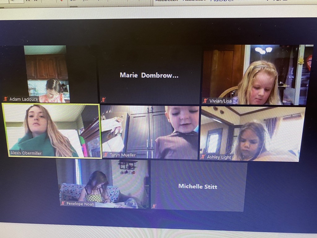 Ms. Alexis' 4 year old's opposite day!!