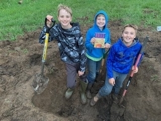 Fifth Grade students were inspired by their Holes novel study.