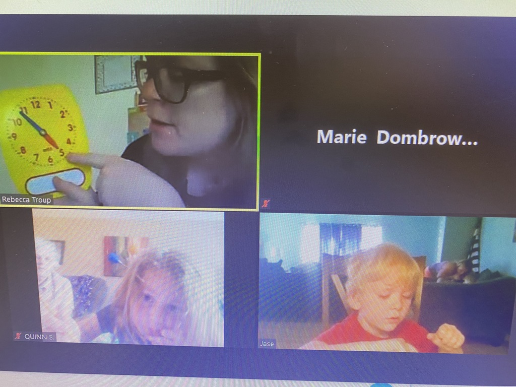 Ms. Rebecca's 4 year old's, wear black day!!