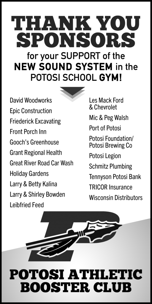 Sports Boosters - Thank You