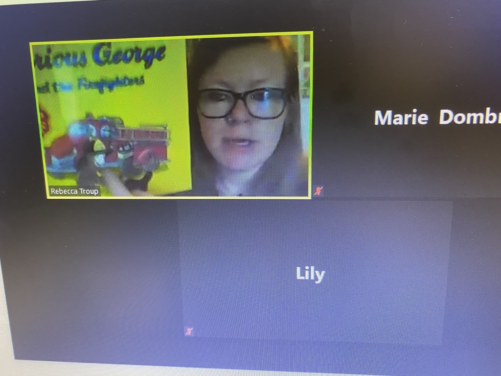 Mrs. Rebecca's 3 year old's wear red and bring a stuffed animal day!