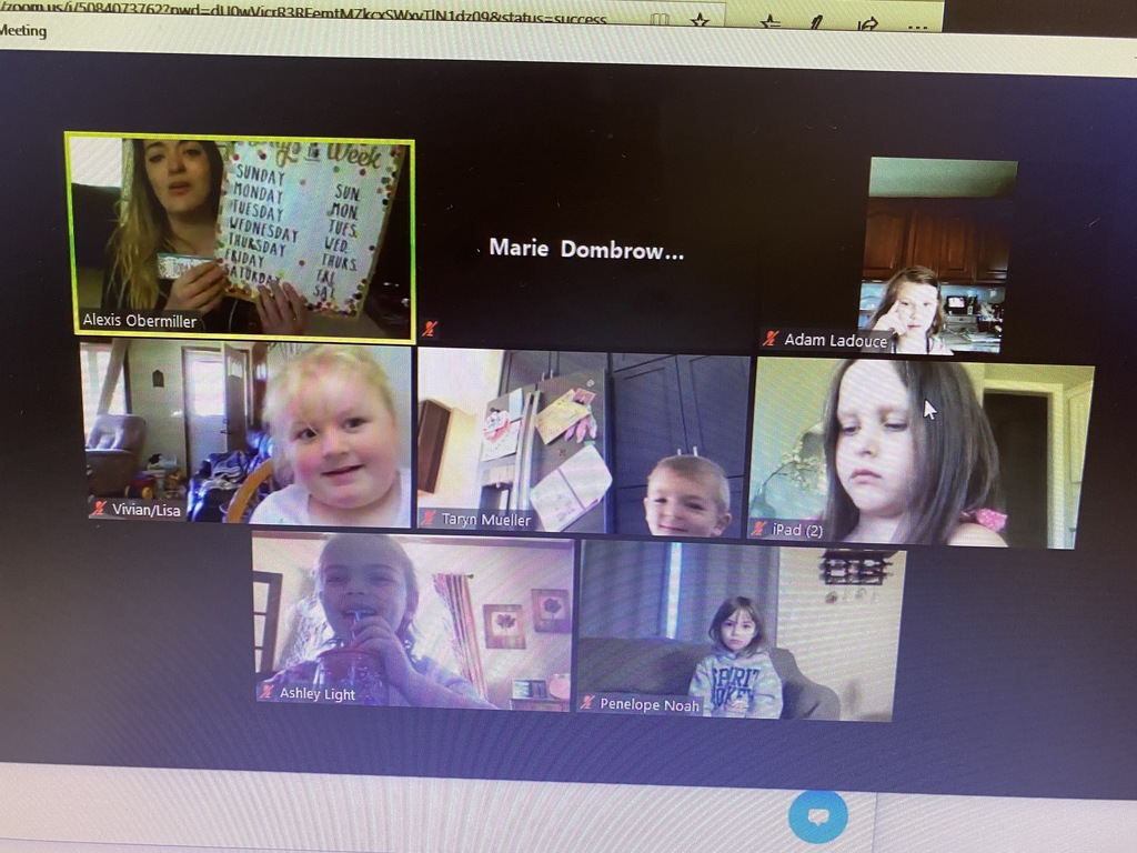 Ms. Alexis' 4 year old's early birds!!