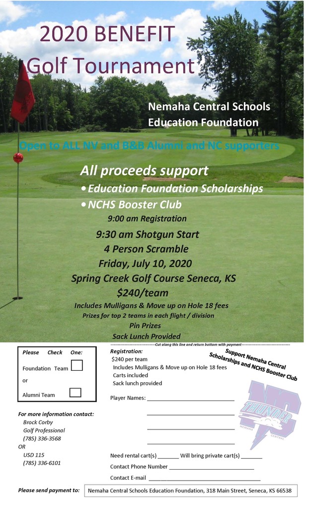 NC Ed Foundation Golf Tournament