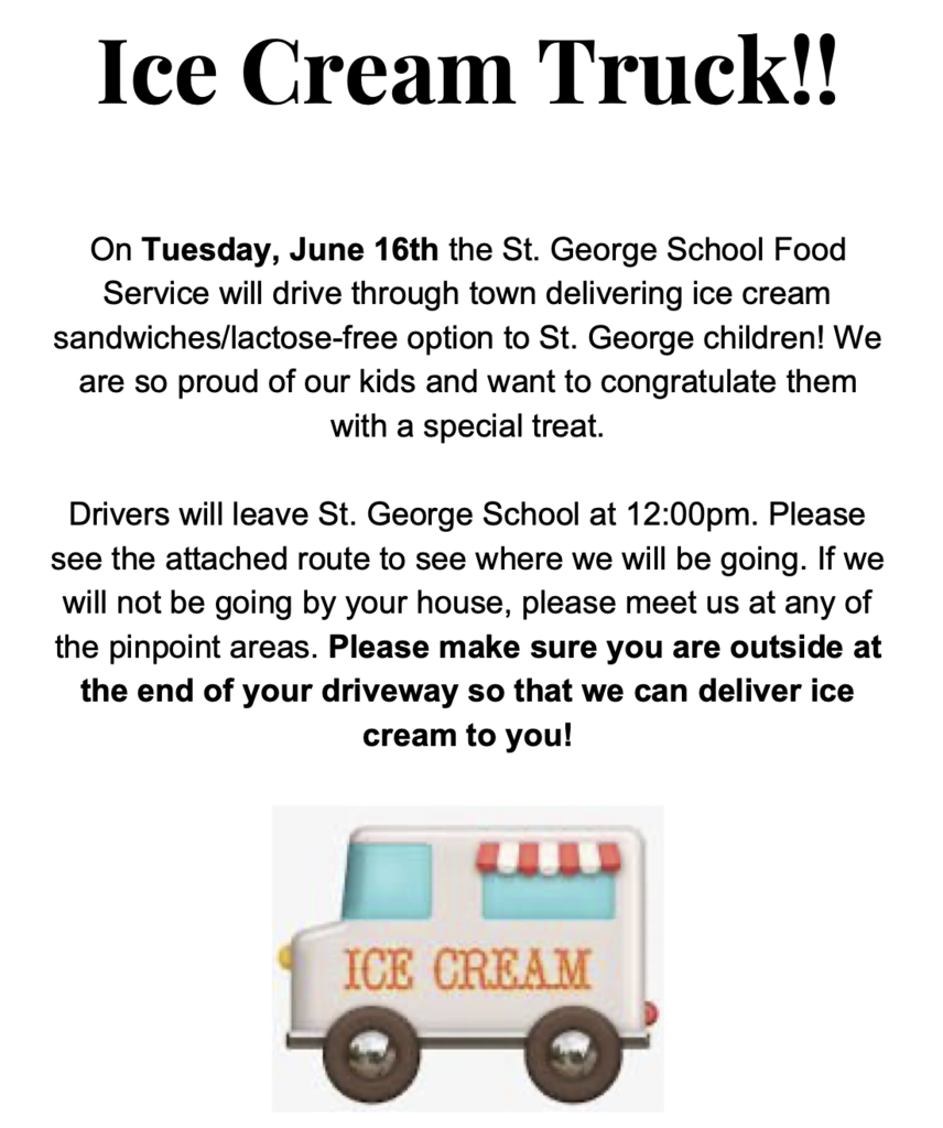 Ice Cream Truck Flyer