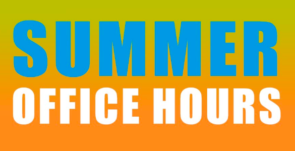 Summer hours