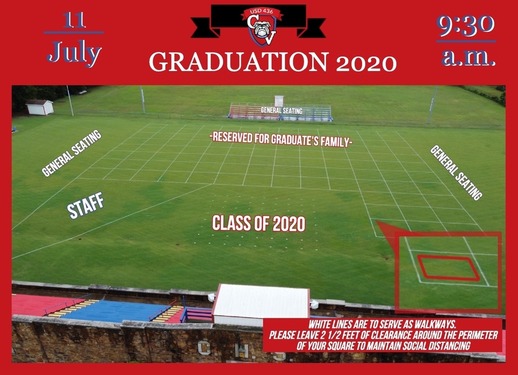 Grad seating 2020