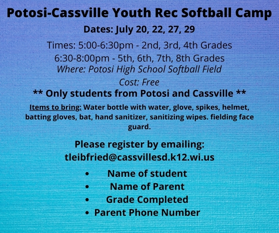 Youth Rec Softball